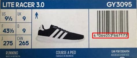 serienummer checken adidas|adidas model number lookup.